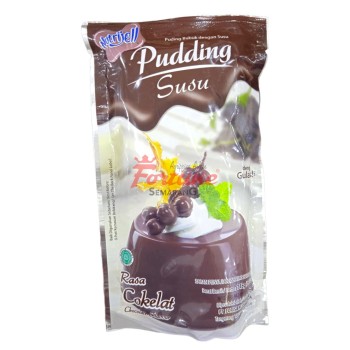 NUTRIJEL PUDING SUSU COKLAT 