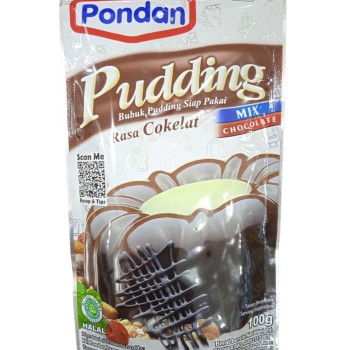 PONDAN PUDDING COKLAT 100GR