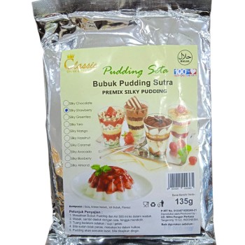 CLASSIC PUDD SILKY STRAWB 135GR