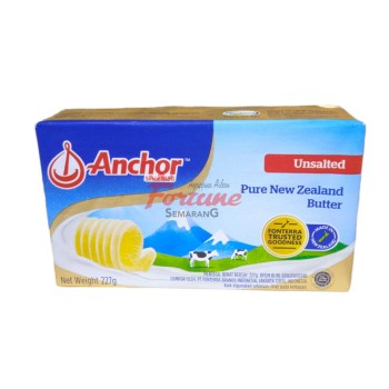 ANCHOR BUTTER UNSALTED 227GR