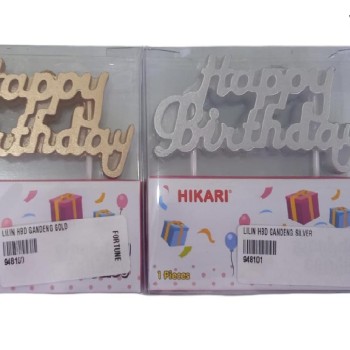 LILIN HBD GANDENG SILVER, LILIN HBD GANDENG GOLD