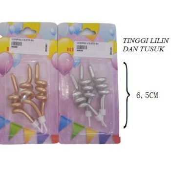 LILIN SPIRAL G BLISTER ISI 3, LILIN SPIRAL S BLISTER ISI 3