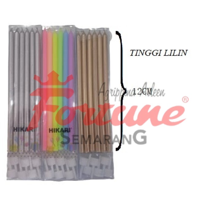 LILIN STICK RAINBOW ISI 6, LILIN STICK SILVER ISI 6, LILIN STICK GOLD ISI 6