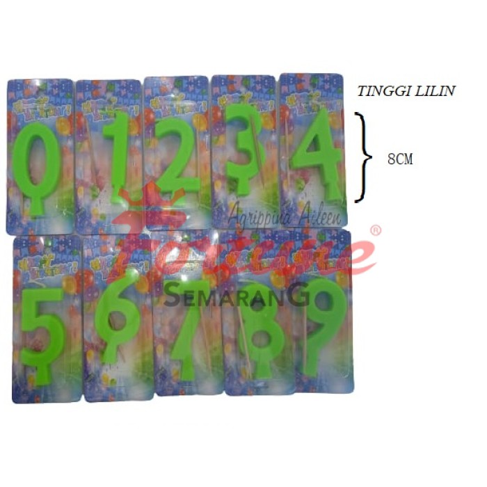 LILIN PASTEL HIJAU