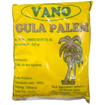 VANO PALM SUGAR 250GR/PACK