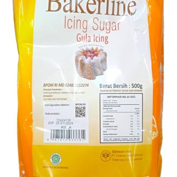 BAKERLINE ICING SUGAR 500GR