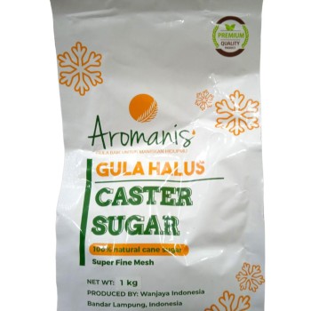 AROMANIS CASTER SUGAR 1KG/PACK