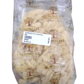 ALMONDNESIA SLICE 250GR/PACK
