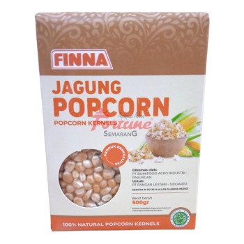 FINNA JAGUNG POPCORN 500GR/PC