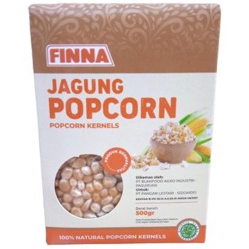 FINNA JAGUNG POPCORN 500GR/PC