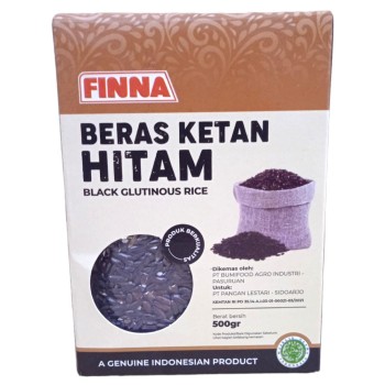 FINNA KETAN HITAM 500GR