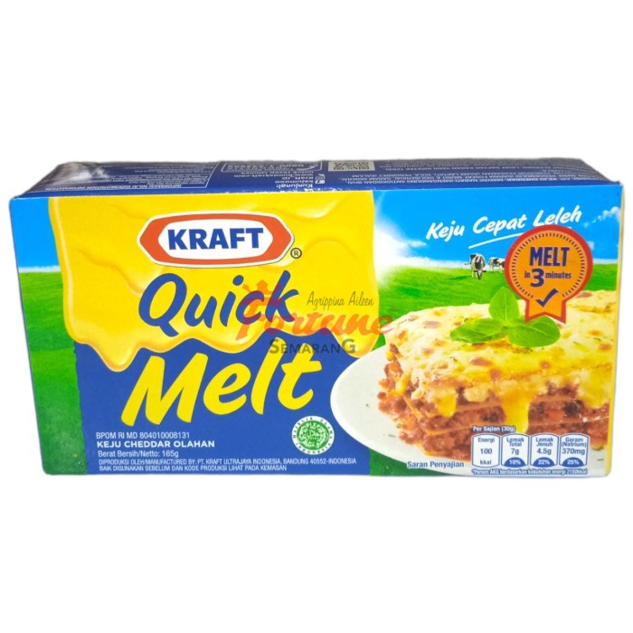 KRAFT QUICK MELT 165GR