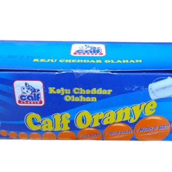 CALF CHEDDAR ORANGE 2KG