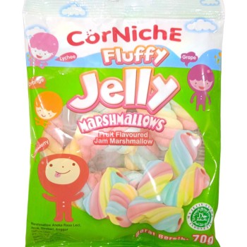 CORNICHE MARSHMALLOW FLUFFY JELLY 70GR