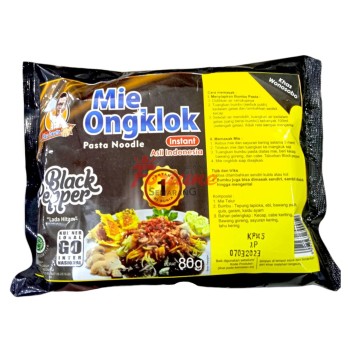 MIE ONGKLOK LADA HITAM 80GR