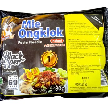 MIE ONGKLOK LADA HITAM 80GR