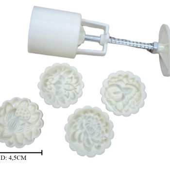 MOONCAKE MOLD FLOWER A 50GR