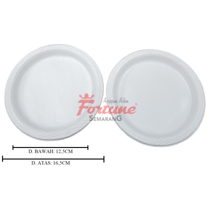 PIRING PLAST KEZIA 7                      (ISI 10PCS)                   (ISI 10PCS)