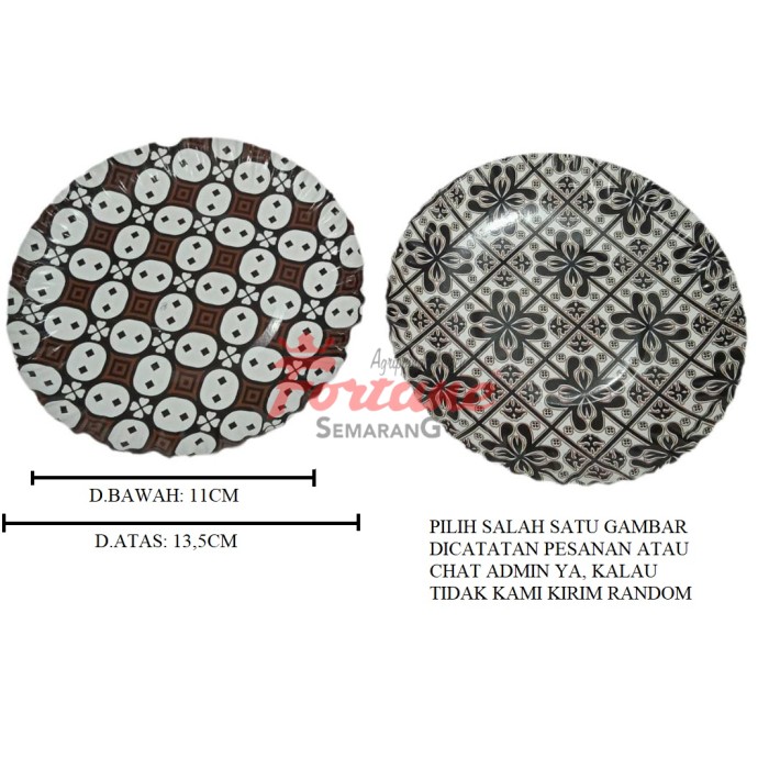PIRING BATIK (ISI 10PCS)