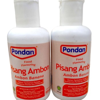 PONDAN PERISA PISANG AMBON 60ML