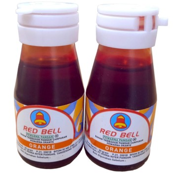RED BELL WARNA ORANGE 30ML