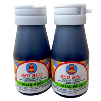 RED BELL WARNA HIJAU MUDA 30ML