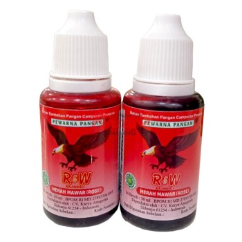 RW PEWARNA MERAH ROSE 30ML