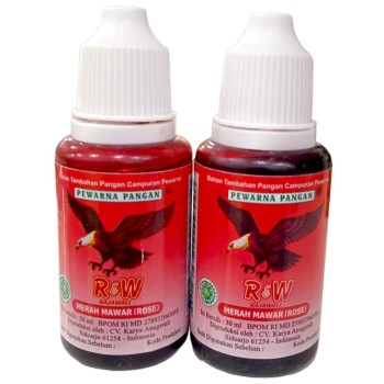 RW PEWARNA MERAH ROSE 30ML