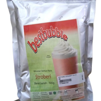 BESTBUBBLE STRAWBERRY 500GR