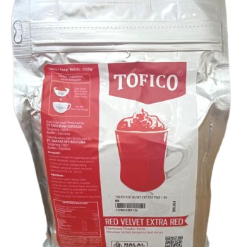 TOFICO PWD RED VELVET (EXT RED) 1KG