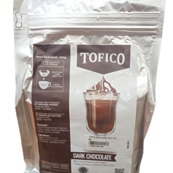 TOFICO PWD DARK CHOCO 1KG