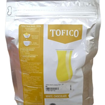 TOFICO PWD WHITE CHOC 1KG