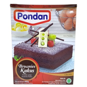 PONDAN BROWNIES KUKUS 400GR