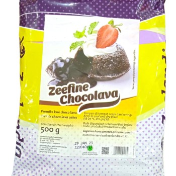 ZEEFINE PREMIX CHOCOLAVA 500GR/PACK 