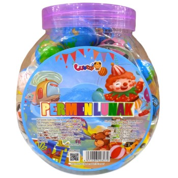 PERMEN LUNAK BOLA DUNIA/TOPLES 