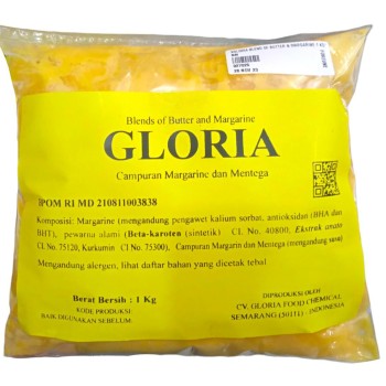 XGLORIA BLEND OF BUTTER & MARGARINE 1KG