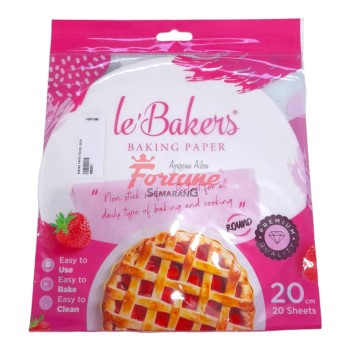 BAKING PAPER ROUND 20CM