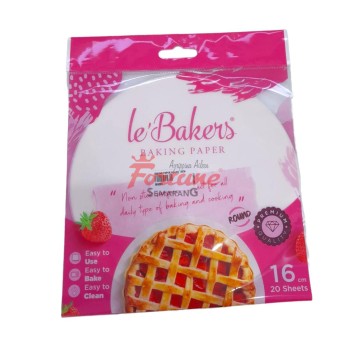 BAKING PAPER ROUND 16CM