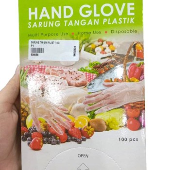 SARUNG TANGAN PLAST (100) 