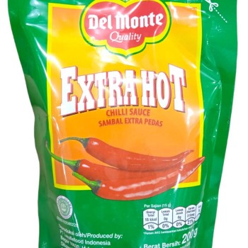 DELMON SAUS EXTRA HOT 200GR