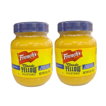 FRENCHS YELLOW MUSTARD 6 OZ