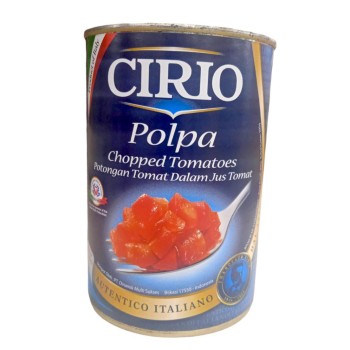 CIRIO POLPA CHOPPED TOMATO 400GR