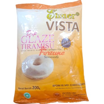 ELMER GLAZE TIRAMISU 200GR/PACK