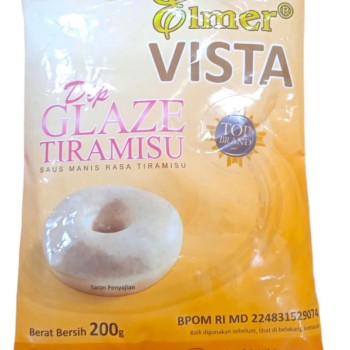 ELMER GLAZE TIRAMISU 200GR/PACK