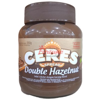 CERES SPREAD DBL HAZELNUT 350GR