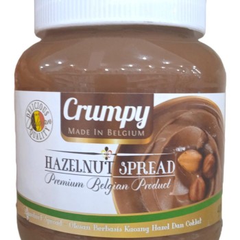CRUMPY HAZELNUT SPREAD 400GR