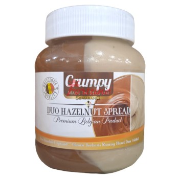 CRUMPY DUO HAZELNUT SPREAD 400GR