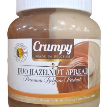 CRUMPY DUO HAZELNUT SPREAD 400GR