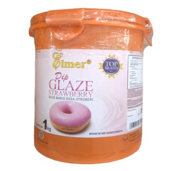 ELMER GLAZE STRAWBERRY 1KG/PIL