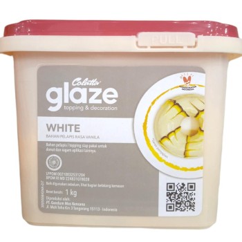 COLATTA GLAZE WHITE 1KG/PIL